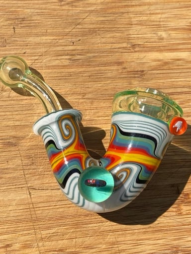 Preview pic of Amar glass UV reactive Sherlock