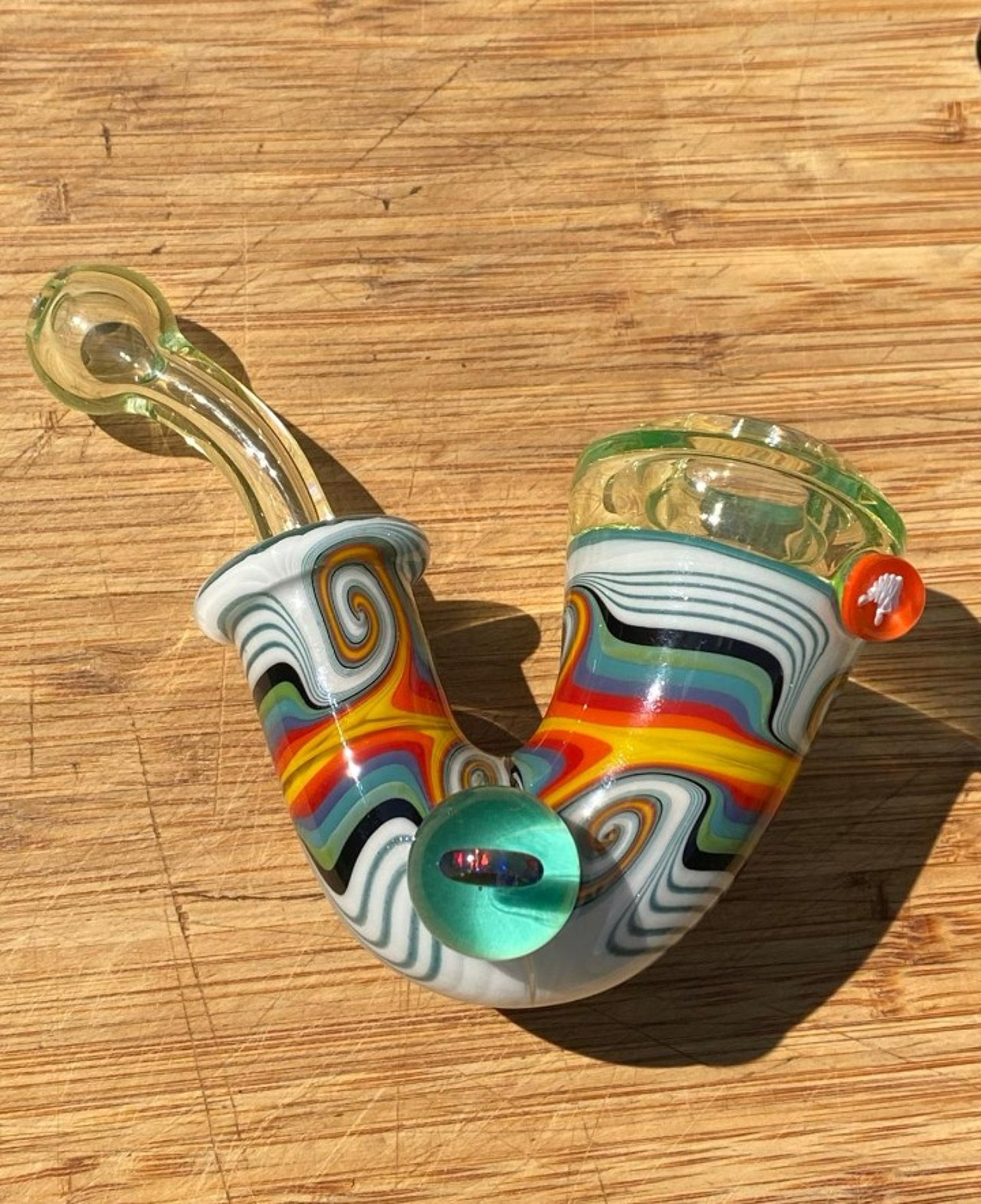 Preview pic of Amar glass UV reactive Sherlock