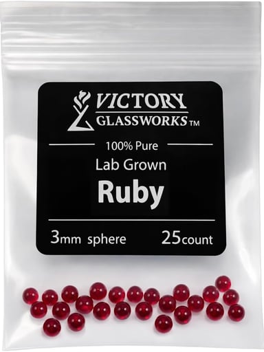 Preview pic of Ruby Pearl 3mm 25 Pack