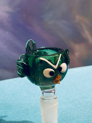 Preview pic of Angry bird green glass slide
