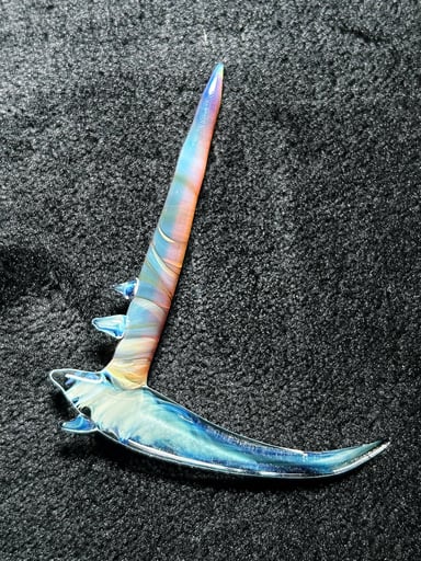 Preview pic of MarvinsGlass Signature Scythe! 🫐