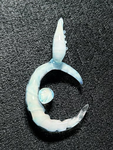 Preview pic of MarvinsGlass 1 of 1 Moon Pendant 🌙