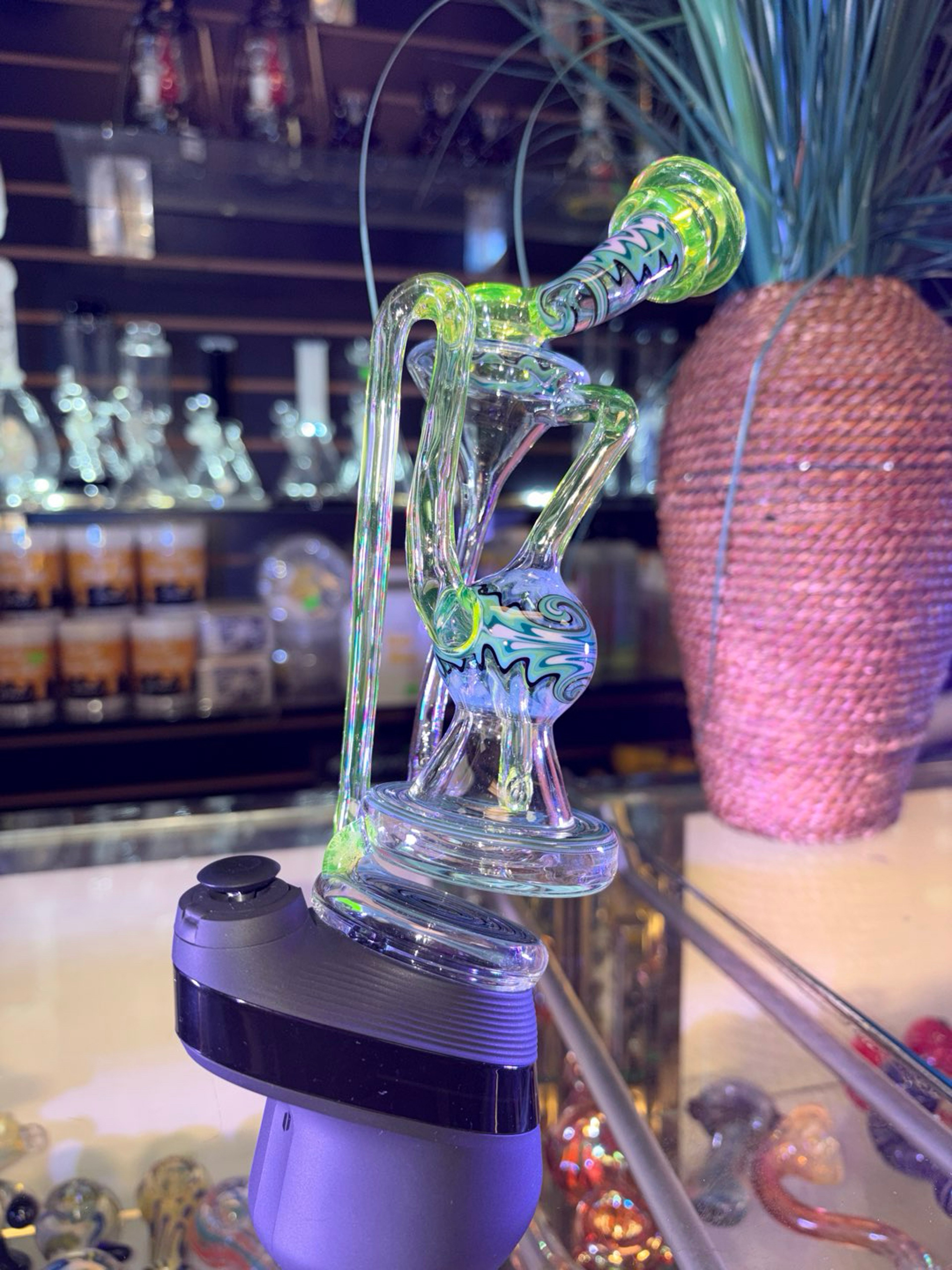 MANCHILD GLASS PUFFCO RECYCLER image 0