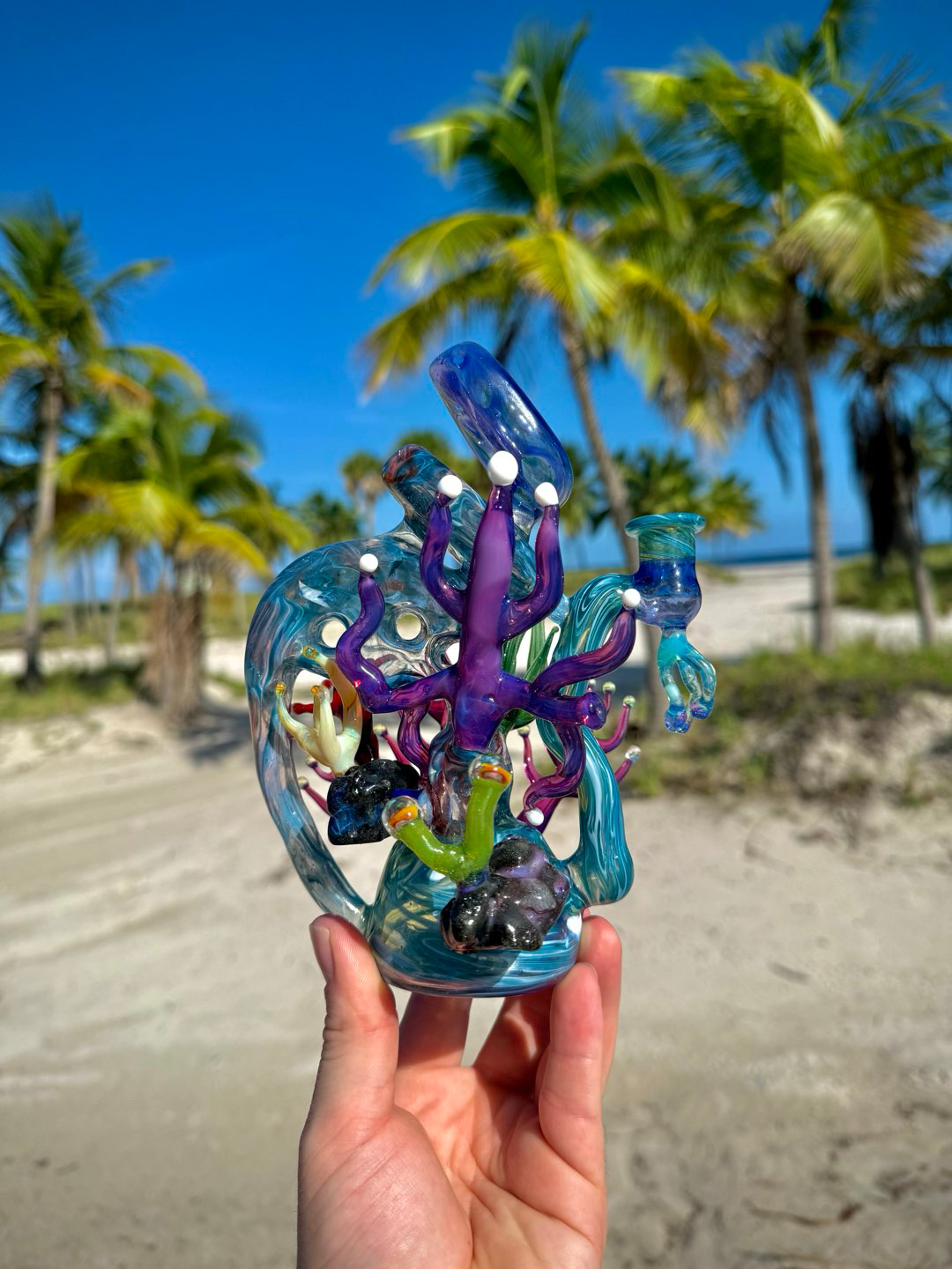 Derail x B.B. Glass Coral Cycler image 0