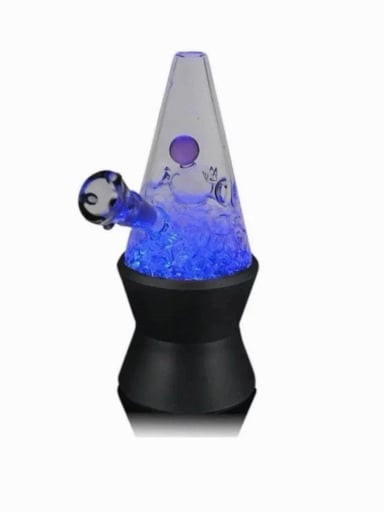Preview pic of BRAND NEW MJ Arsenal “Hippie Hitter” Glass Bong Water Pipe