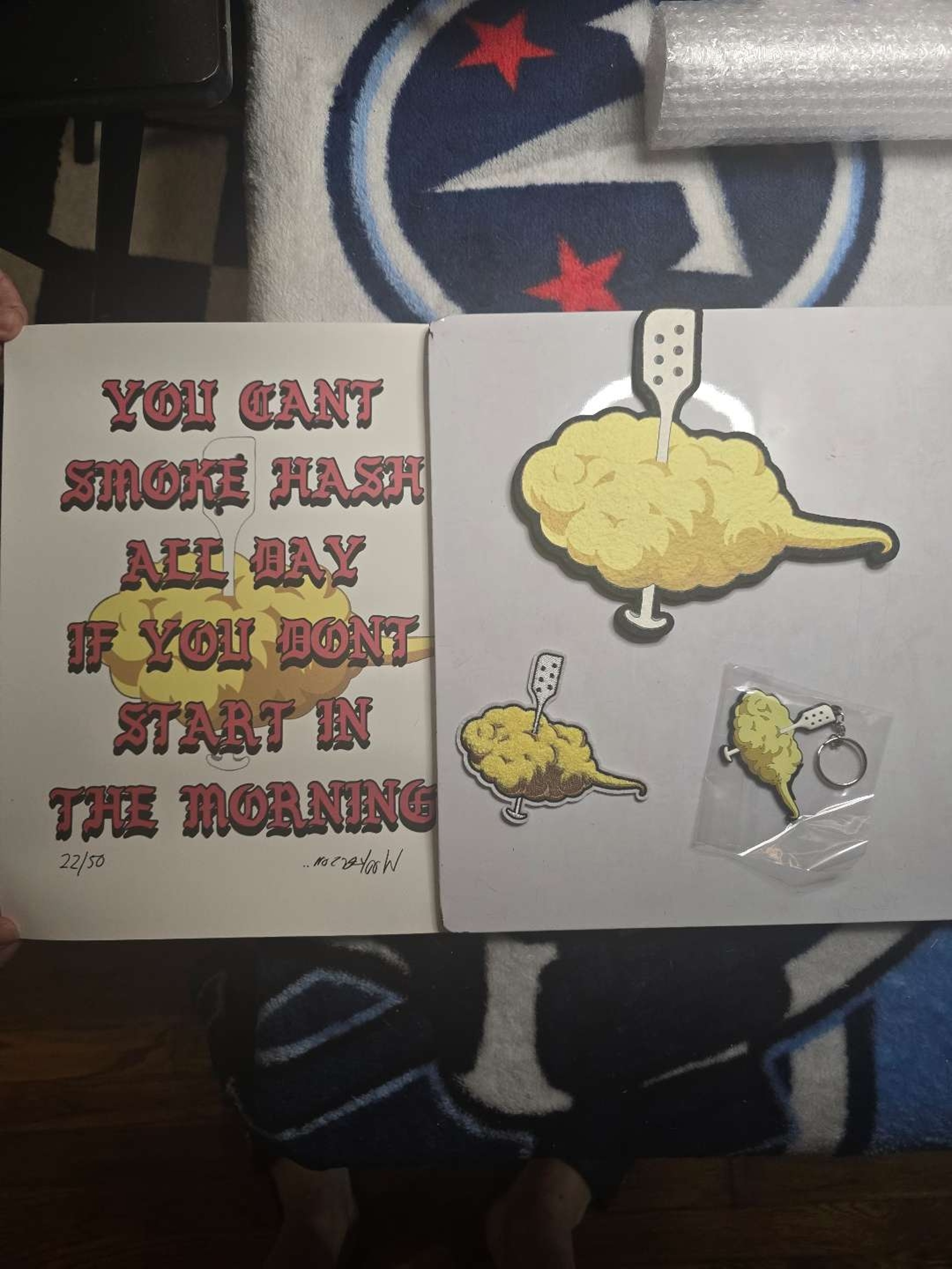 Preview pic of Wookerson Nimbus Cloud Moodmat/Print Set with extras