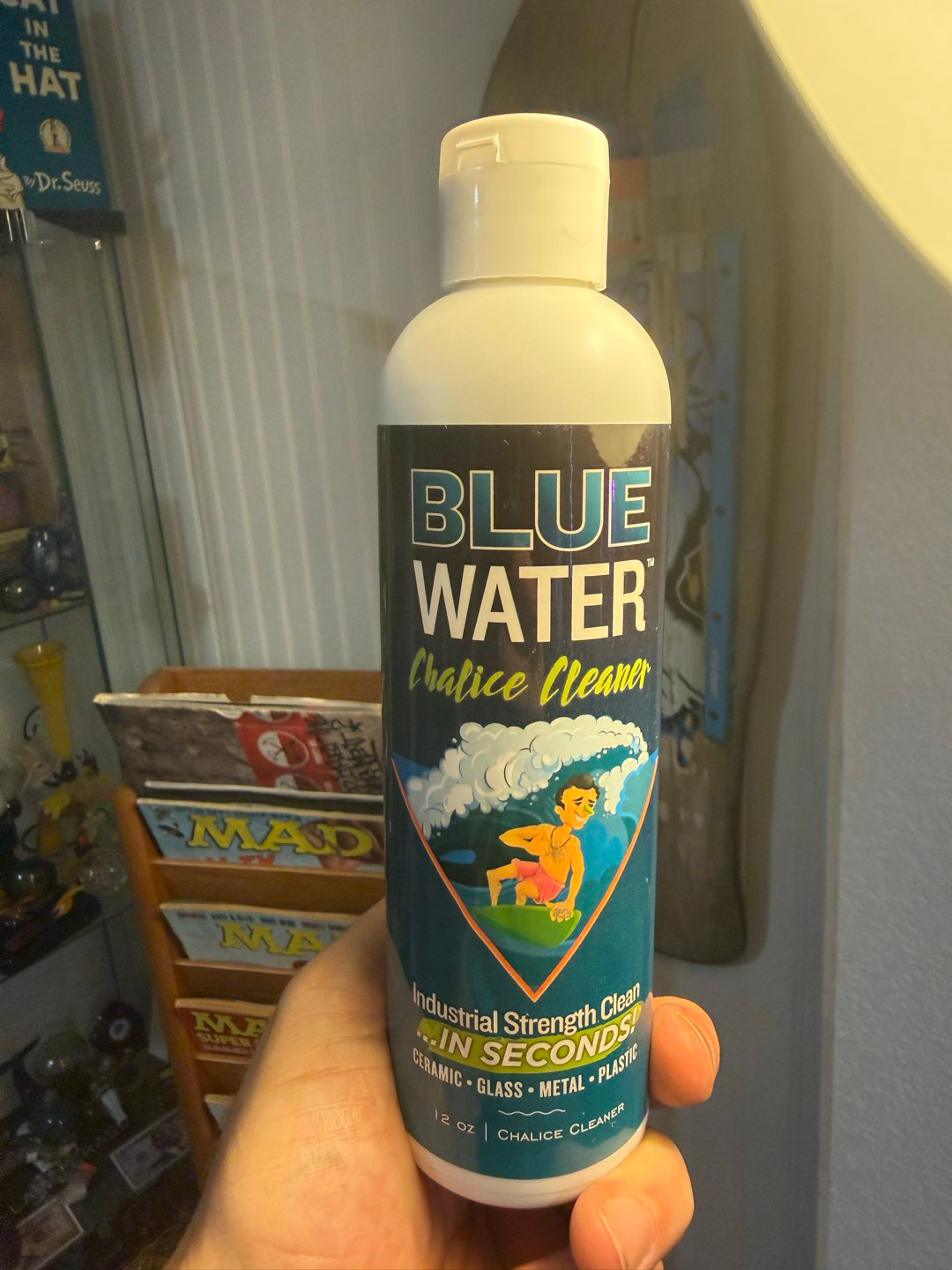 Preview pic of 10 Blue Water Chalice cleaner out the box!