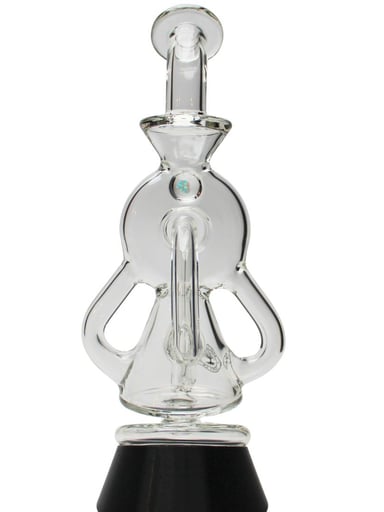 Preview pic of Roots Glass Opal Wormhole Puffco Peak Attachment