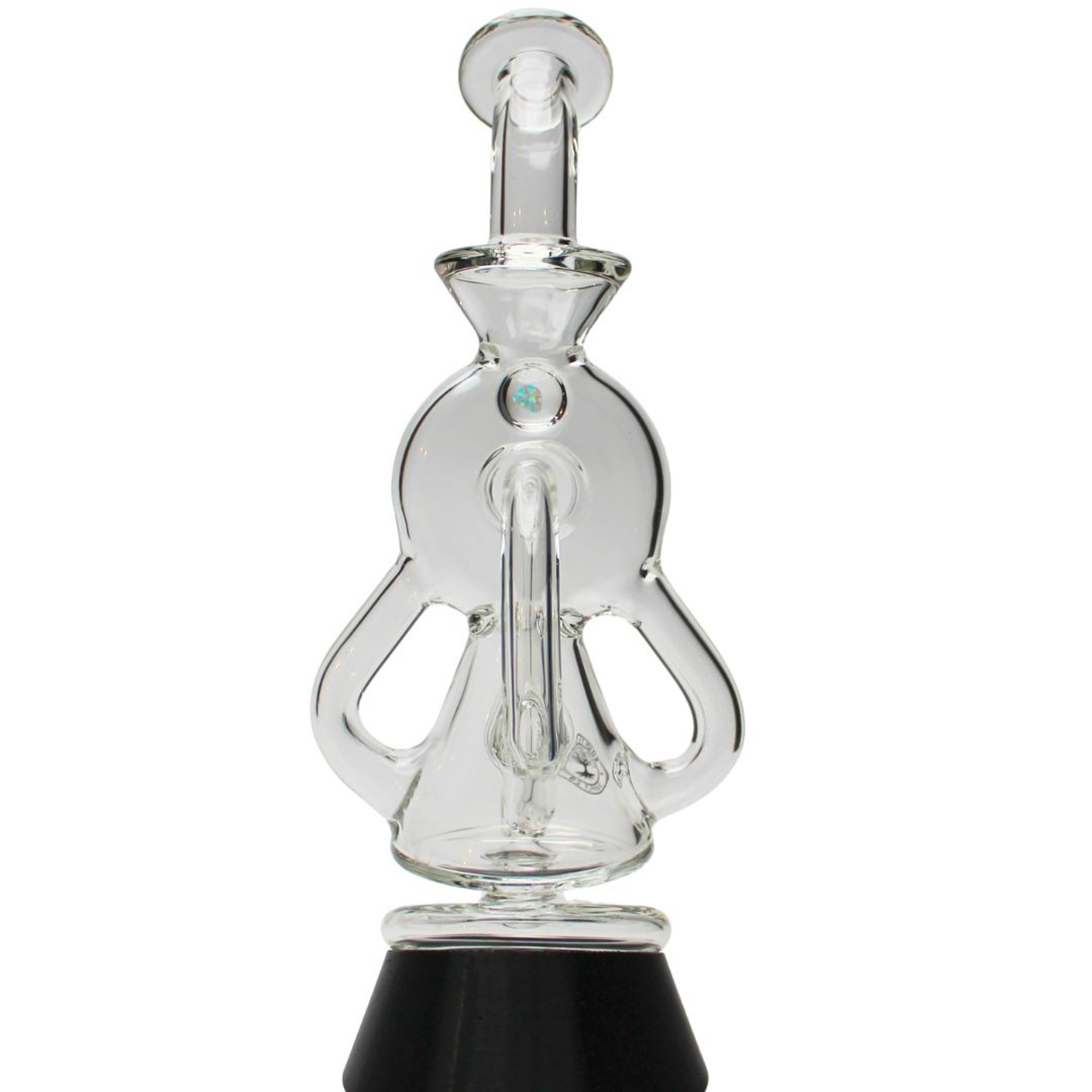Preview pic of Roots Glass Opal Wormhole Puffco Peak Attachment