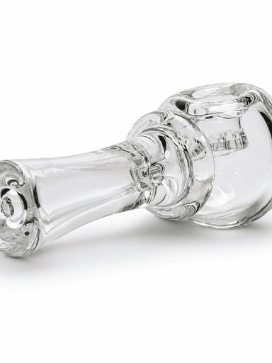 Preview pic of Roots Glass 5″ “THICK BOY” Screen Spoon Hand Pipe