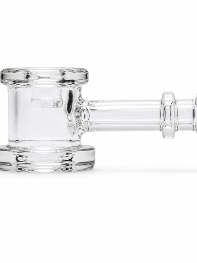 Preview pic of Roots Glass 4.5″ “THICK BOY” Screen Hammer Hand Pipe
