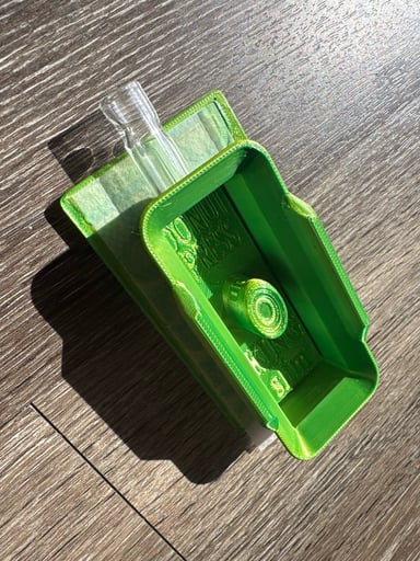 Preview pic of Doughnut press for rolling hash holes . Joint rolling press for king size slim regular joints