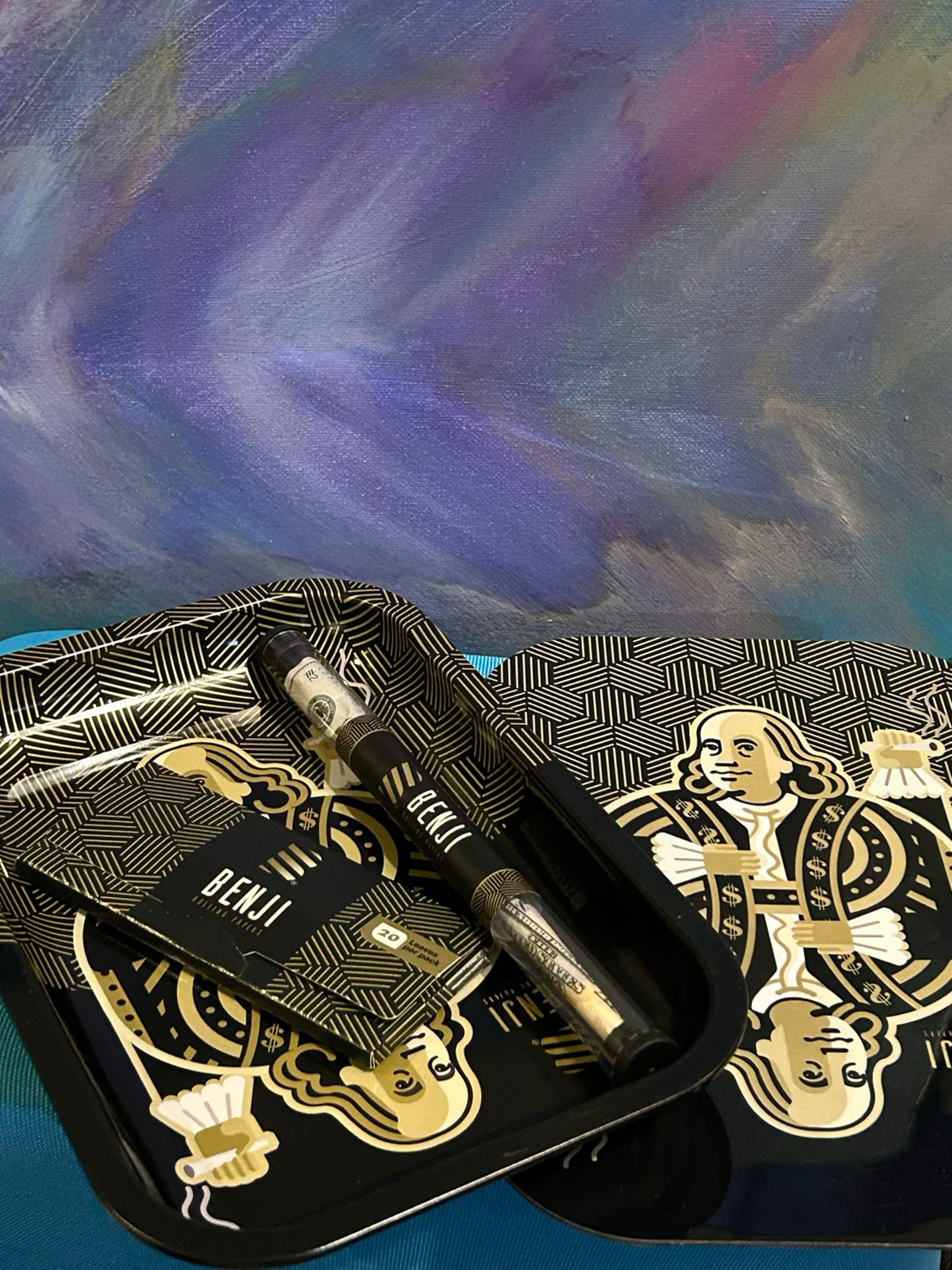 Preview pic of Ben Franklin magnetic rolling tray