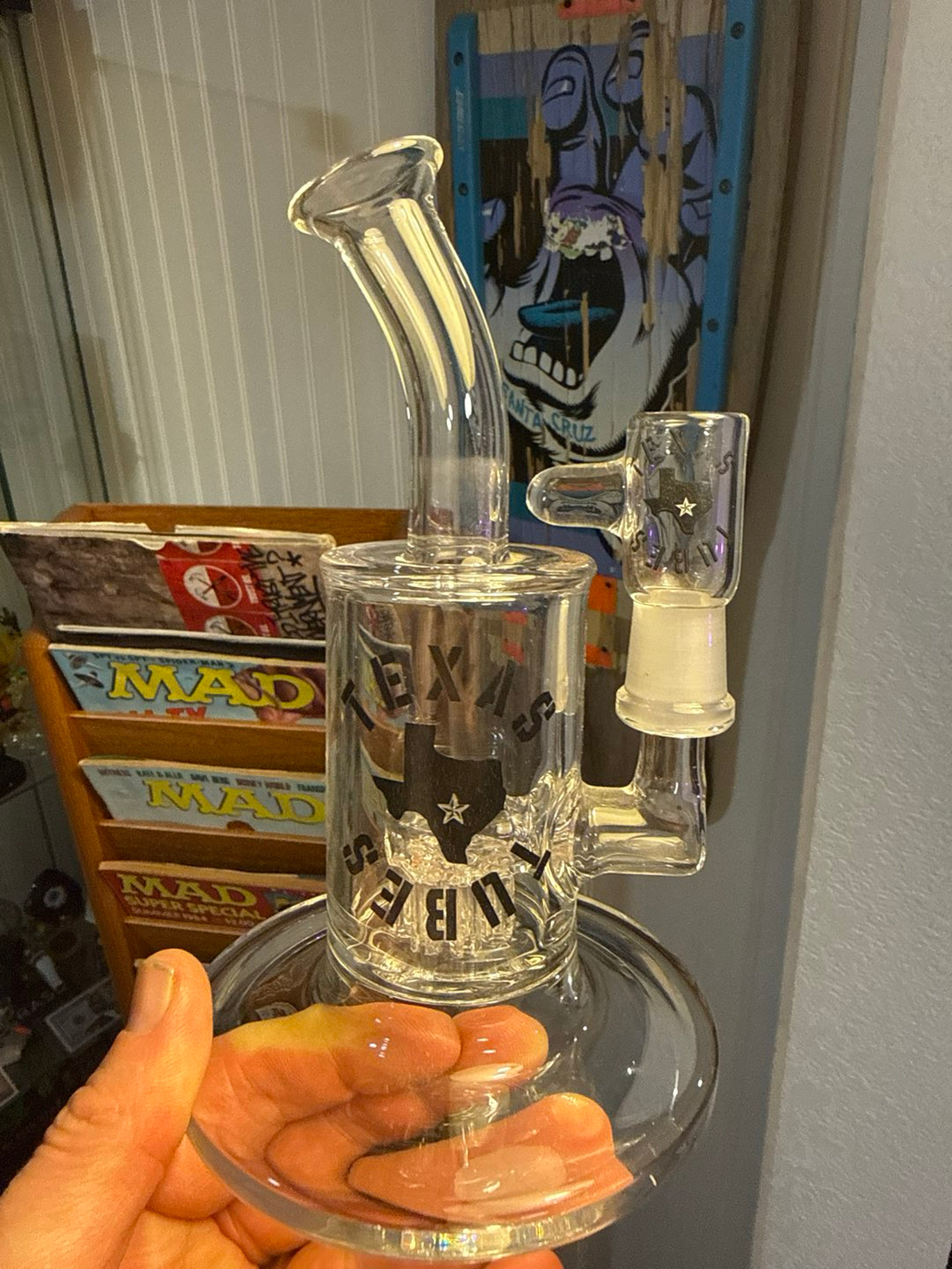 Preview pic of Texas tubes shower head rig