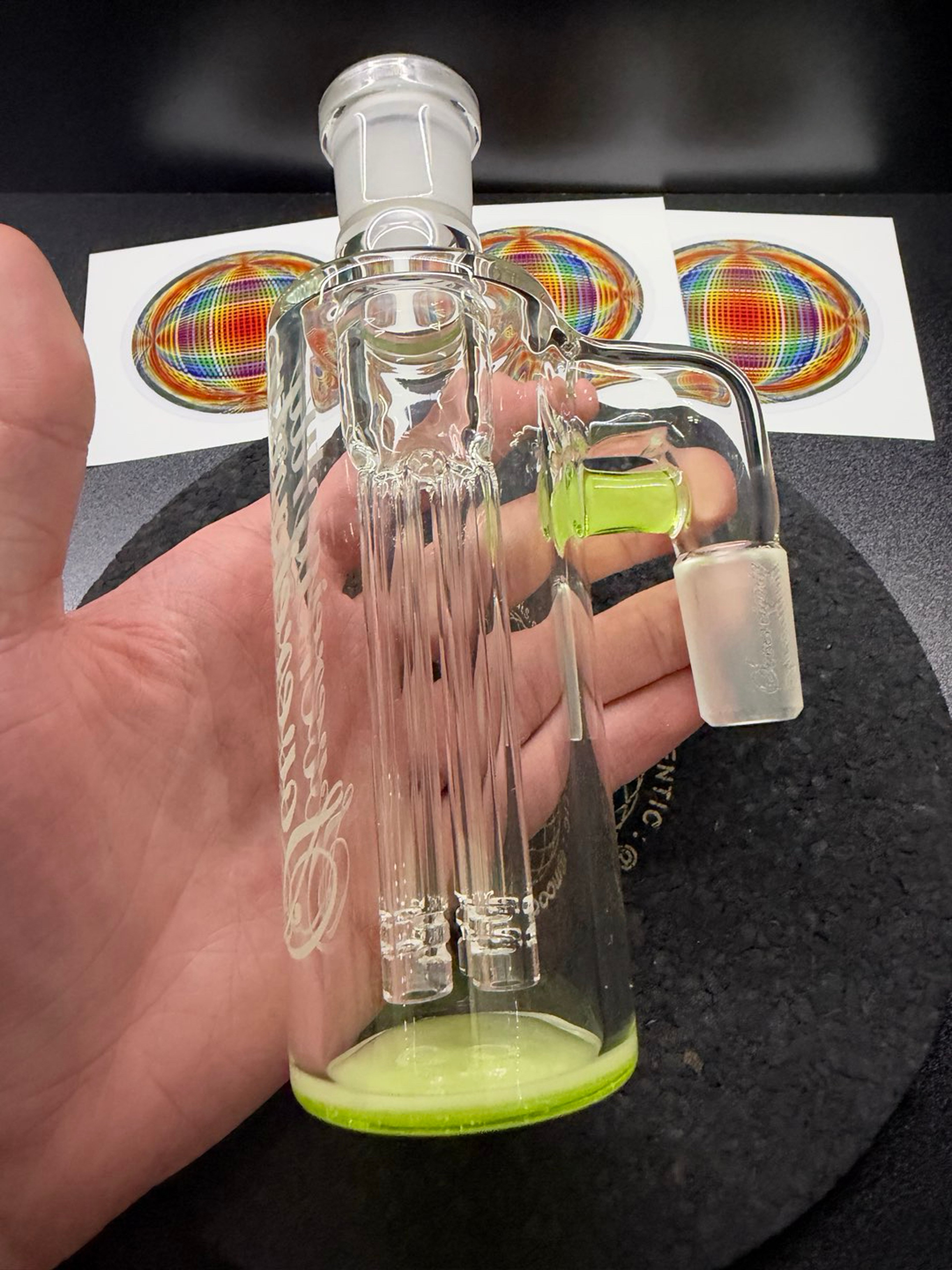Preview pic of Lime White Satin Sovereignty F4 Catcher