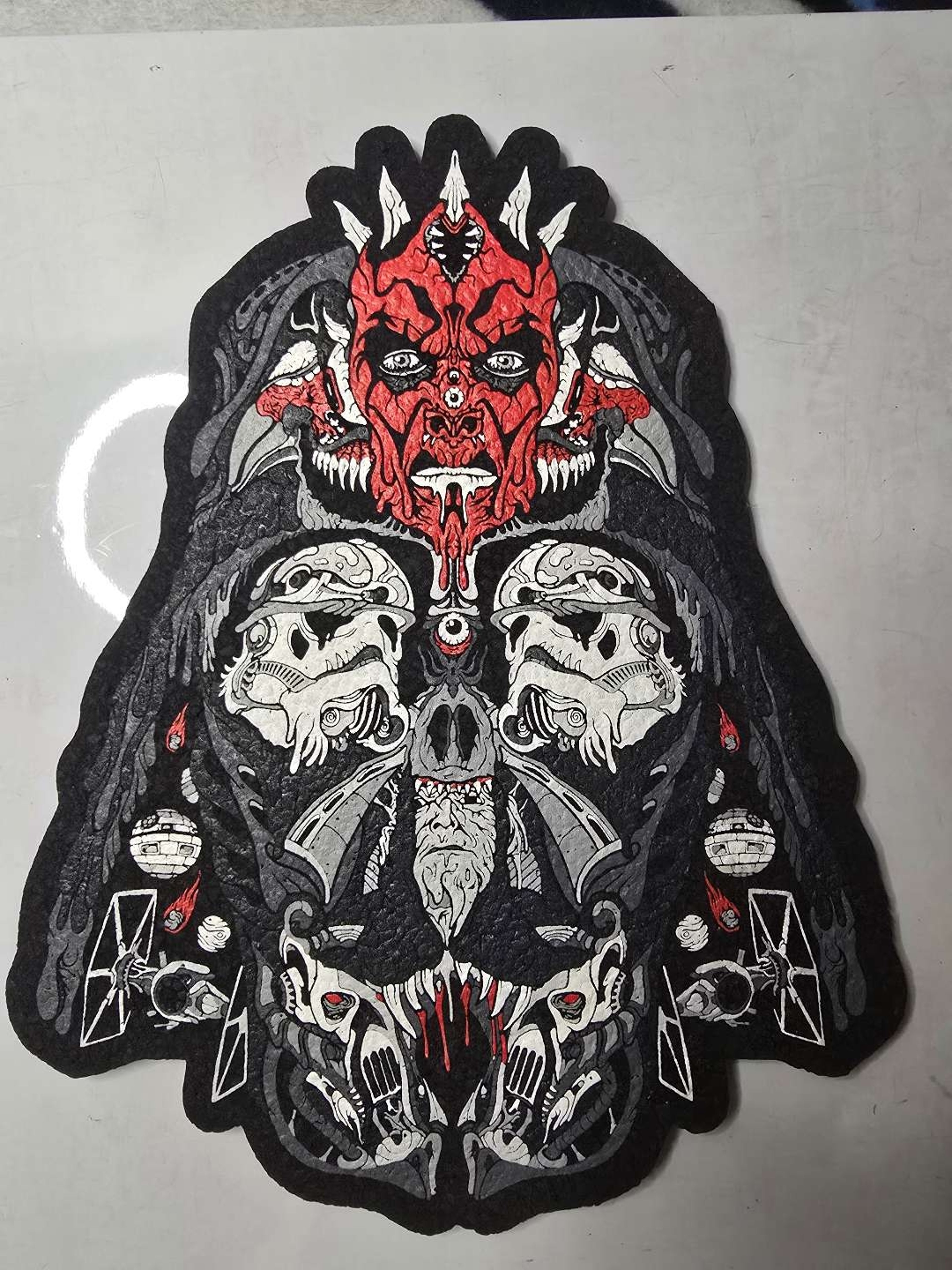 Preview pic of Sketchy Eddie Darth Vader/Star Wars Moodmat 14/100