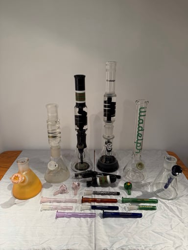 Preview pic of OG Illadelph Glass Collection - Worked Cowboy Collab Coil - Read Description