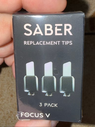 Preview pic of Saber Replacement Tips (3 pack) by Focus V