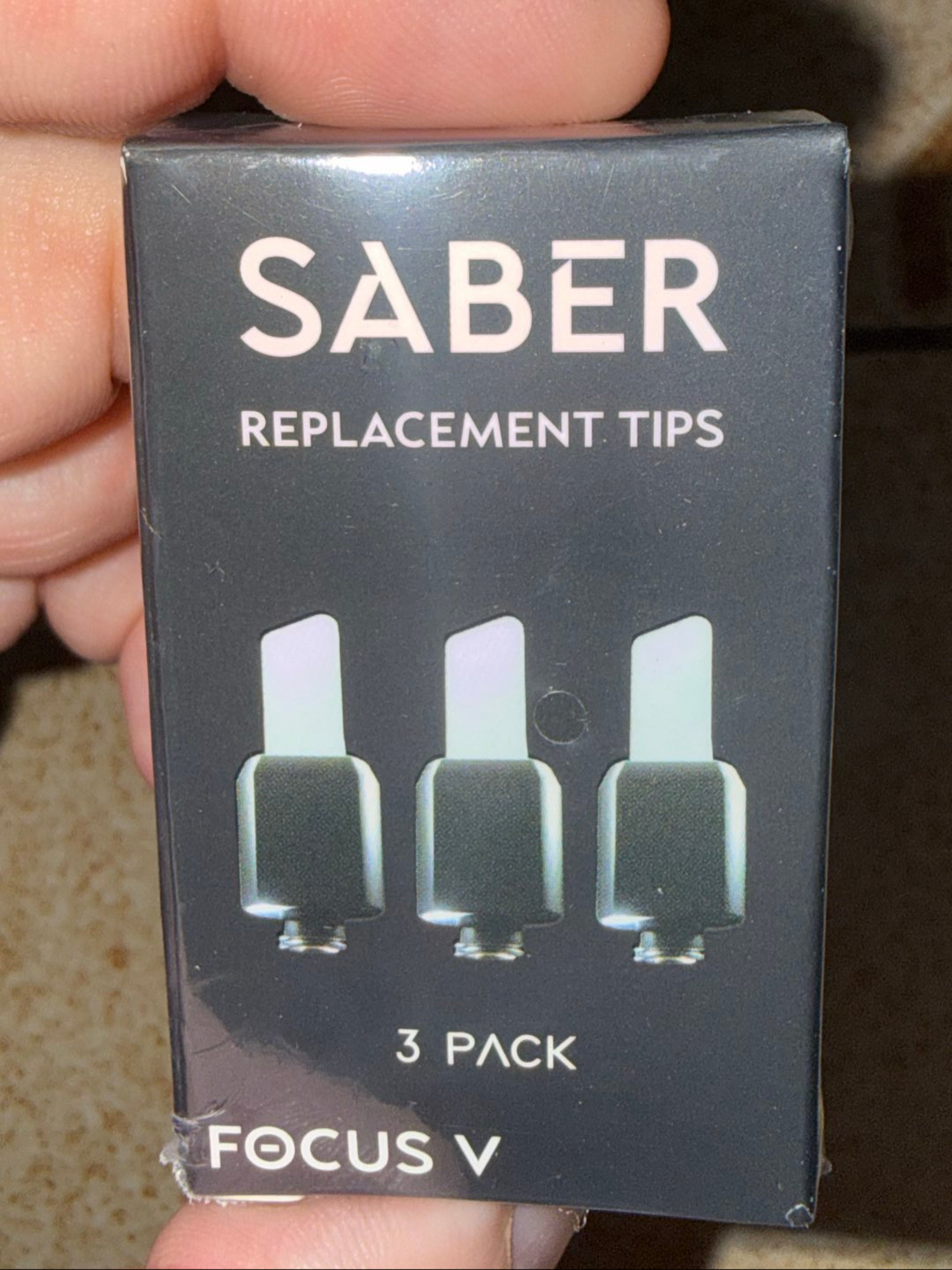 Preview pic of Saber Replacement Tips (3 pack) by Focus V