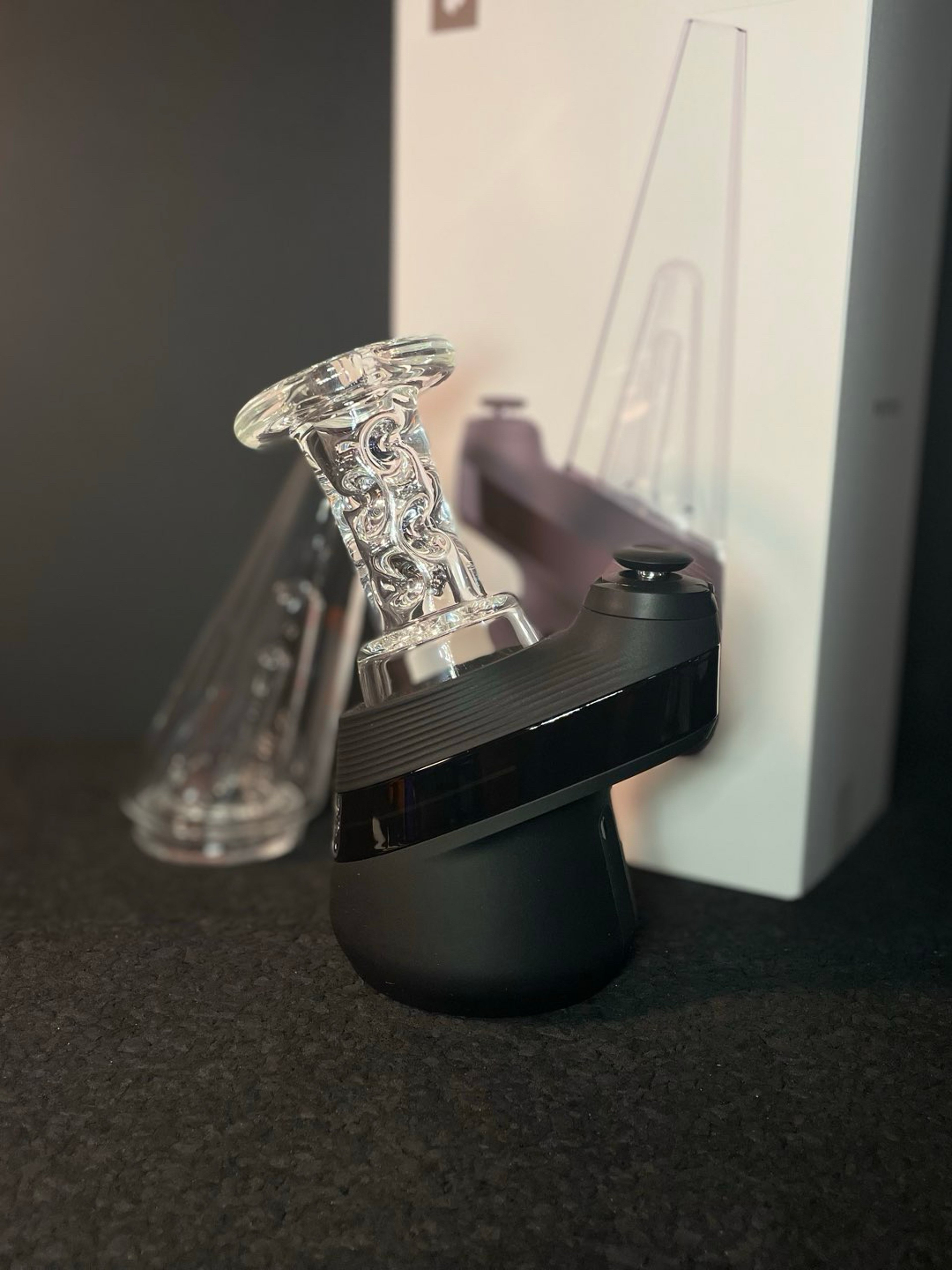 Preview pic of New Puffco Peak Onyx - Durin Dry Top Clear Combo