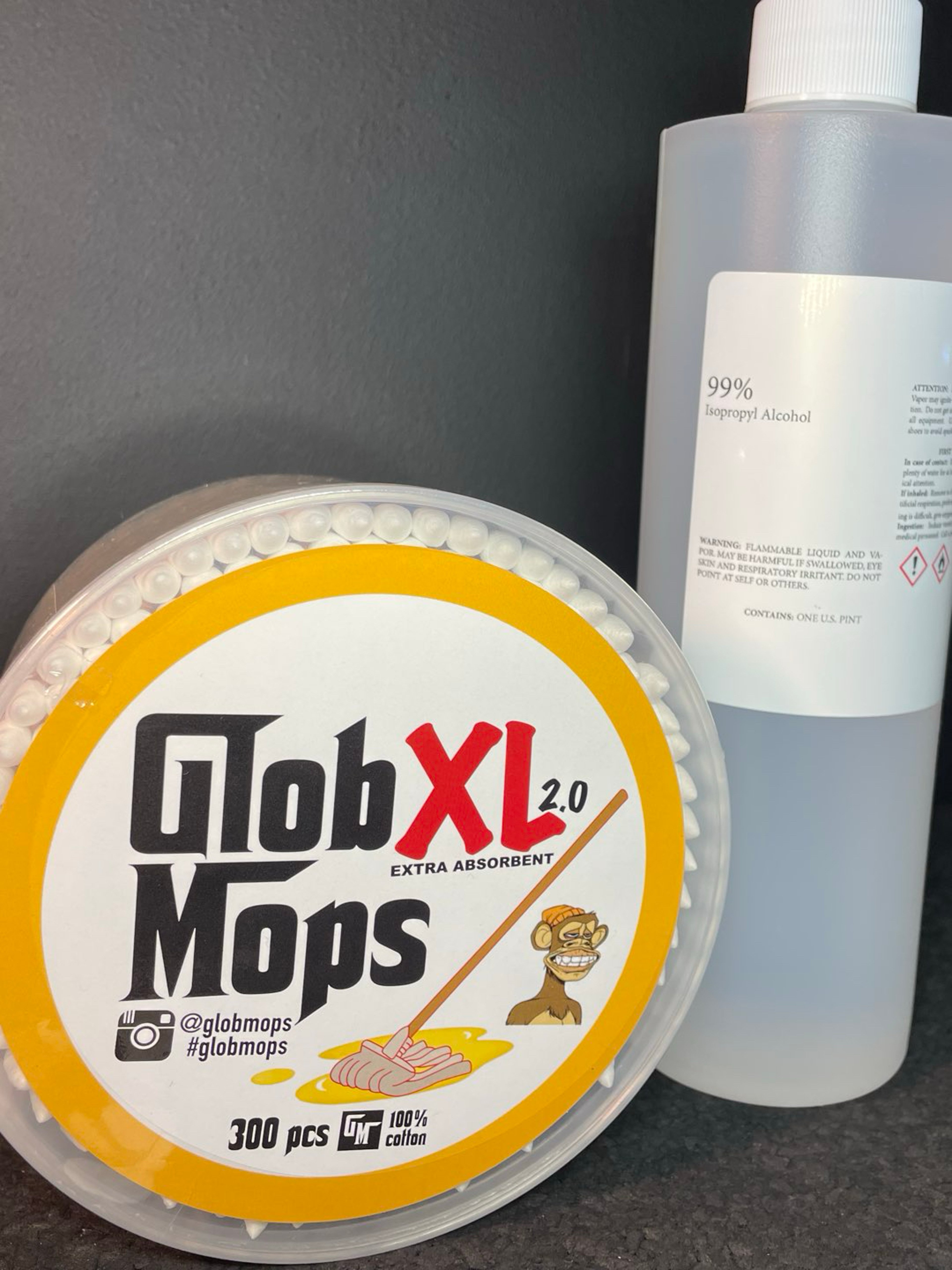 Glob Mops (300)+ 16oz 99% ISO image 0