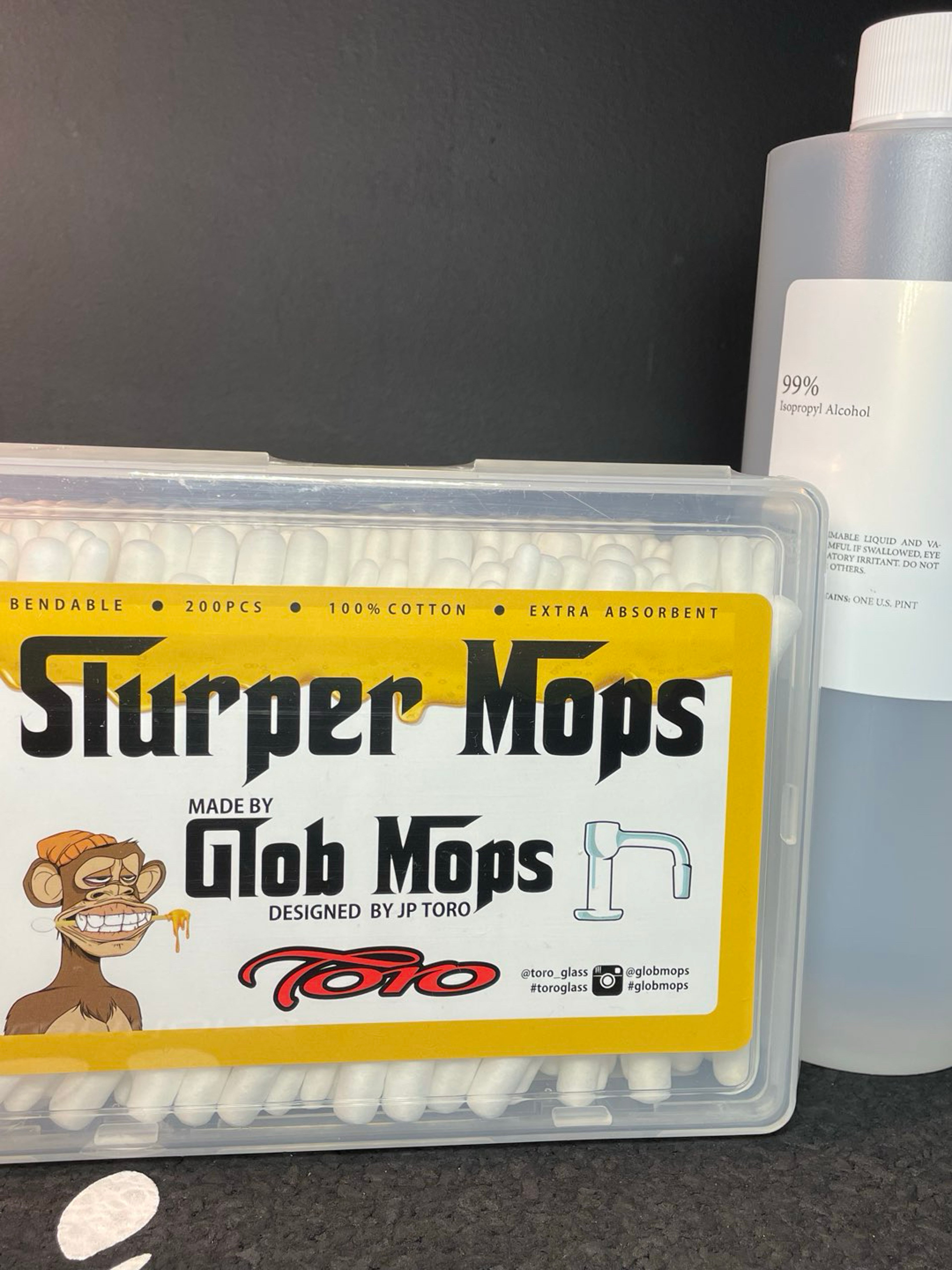Glob Mops Slurper Mops (200)+ 16oz ISO image 0