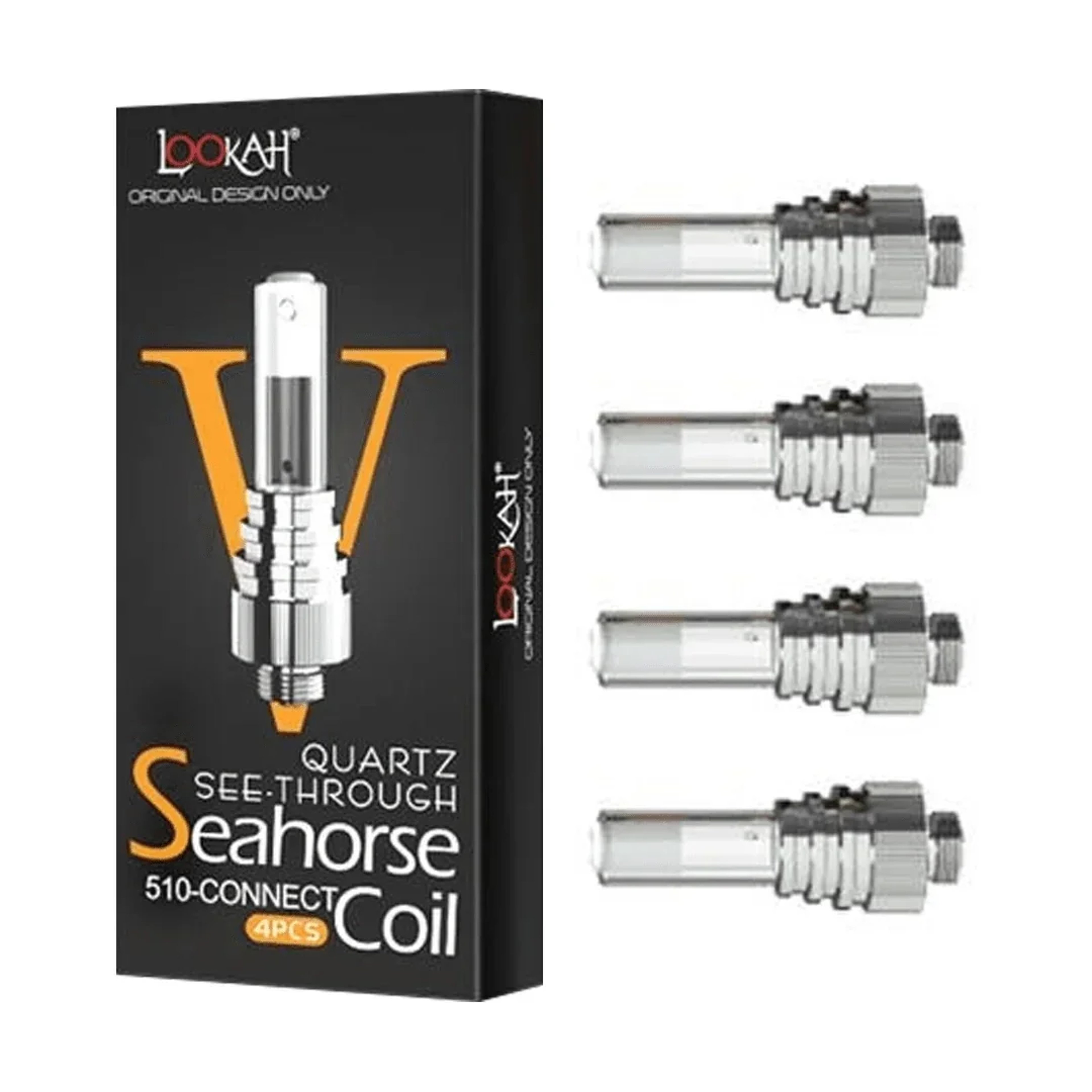 Preview pic of Lookah seahorse v coils 4 pack