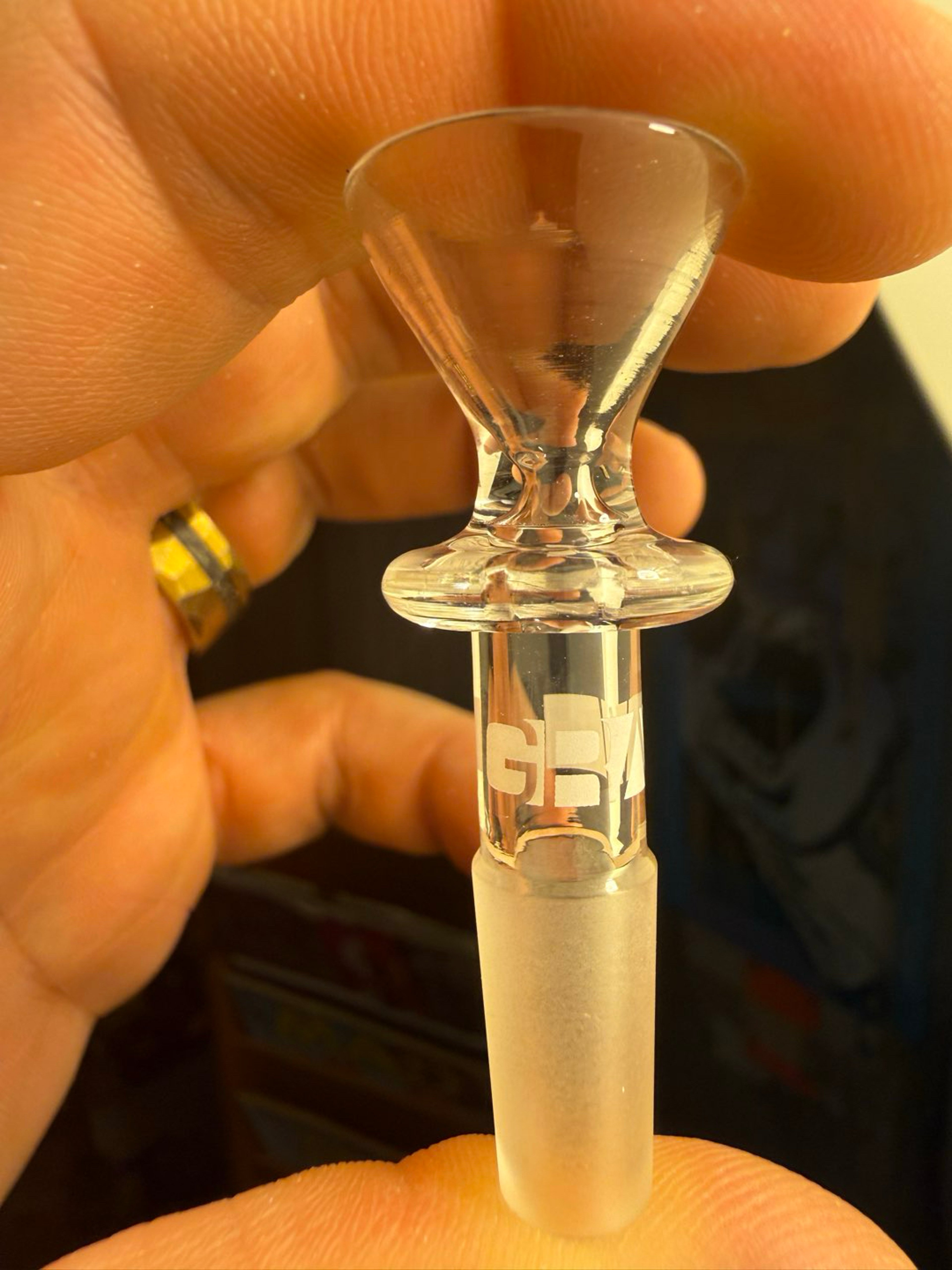 Preview pic of 5 pack of Grav Lab clear 10mm slides