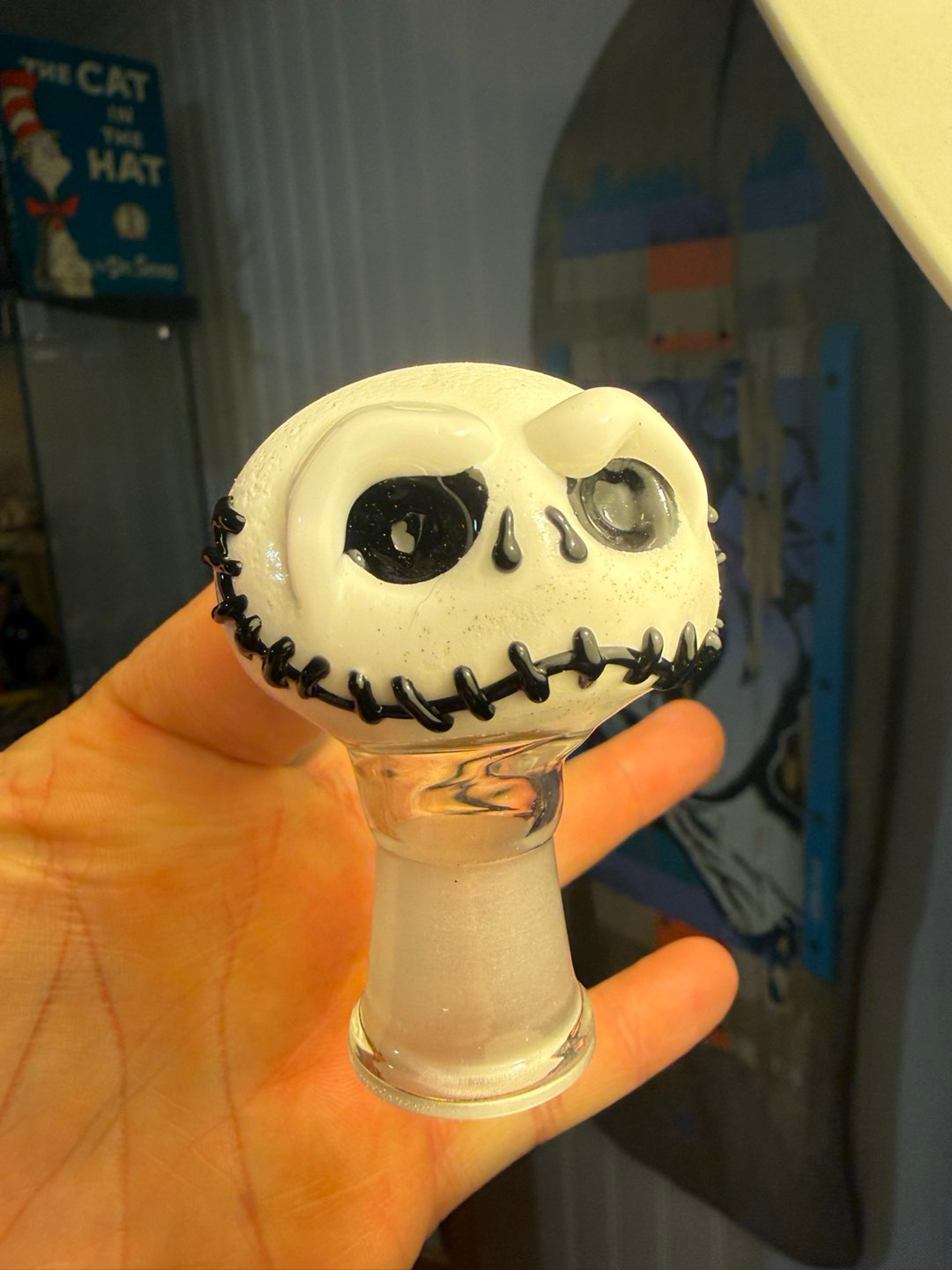 Preview pic of 14mm Halloween Jack skeleton dome