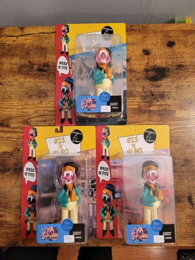 Preview pic of Elbo x Gz1 Apu Dino Vinyl Figure (5 inch)