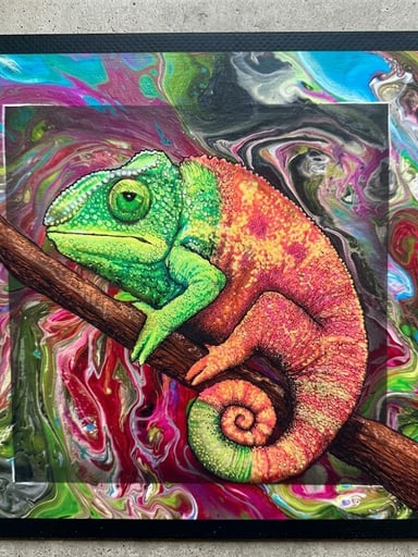 Preview pic of 8” chameleon mat