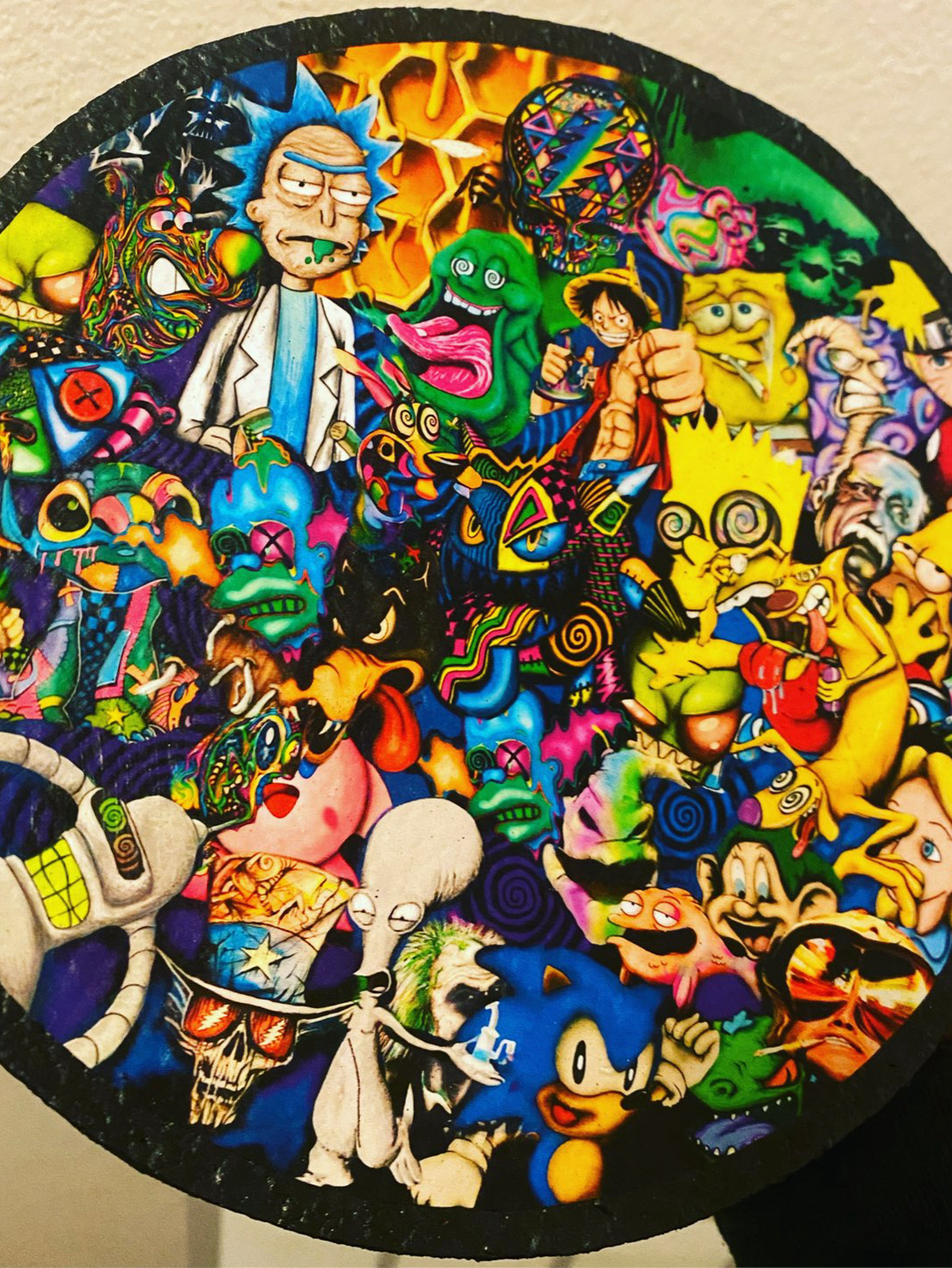 Preview pic of Cartoon collage mat