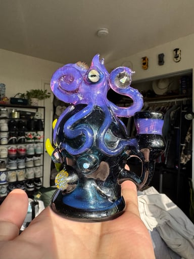 Preview pic of Mako Glass Opal Octopus