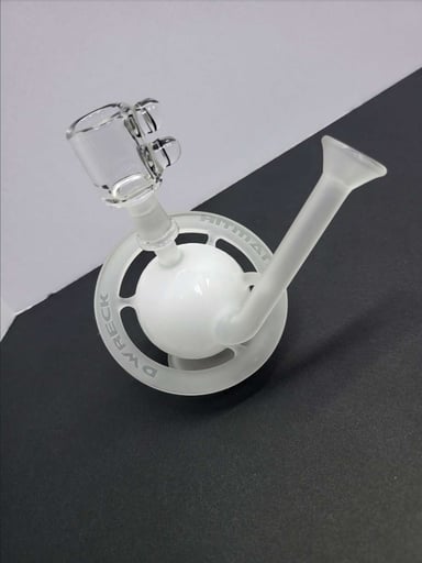 Preview pic of Hitman Glass x DWRECK Frosted Planet Rig - New Old Stock