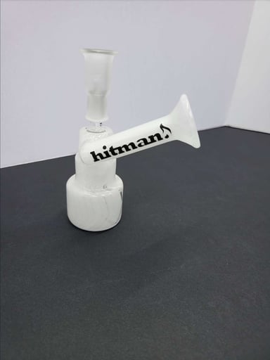 Preview pic of Very Rare Hitman Glass Glow in the Dark Birthday Cake Rig - New Old Stock