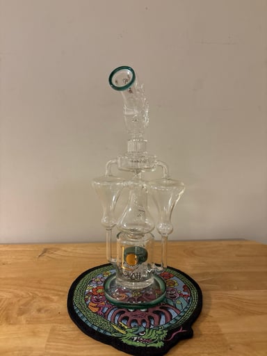 Preview pic of THICK bong Lookah 17” Tall Alien Bong glass water pipe Hookah