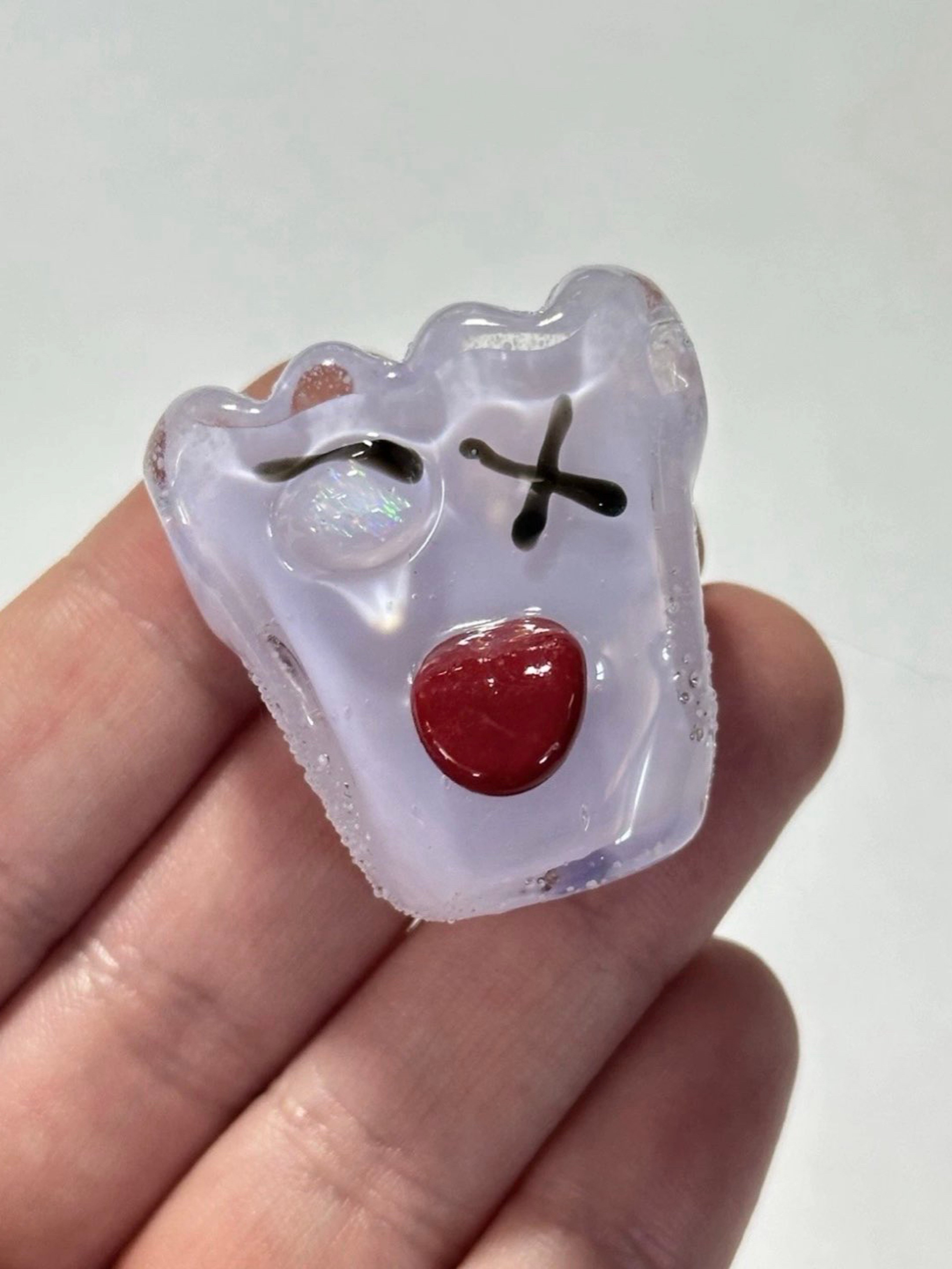Preview pic of Emperial Glass Emperial1 Sour Patch Gang Glass Head Pendant