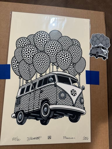 Preview pic of Slinger x disk print