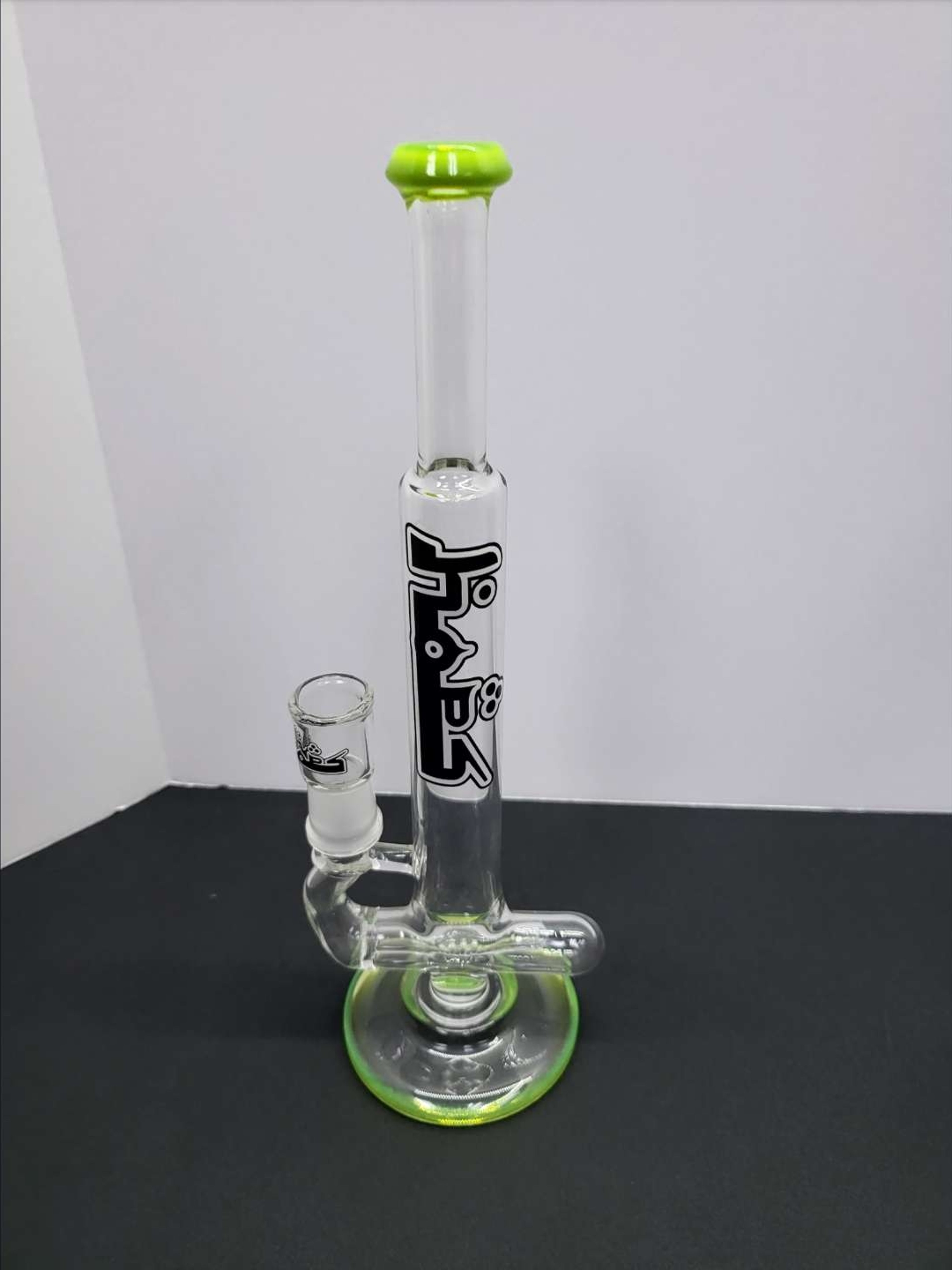 HOPS Glass Inline Tube - Slyme Green - New Old Stock image 0