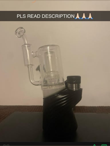 Preview pic of 2300 dabs Puffco Peak Pro V2, with recycler top and original puffco top