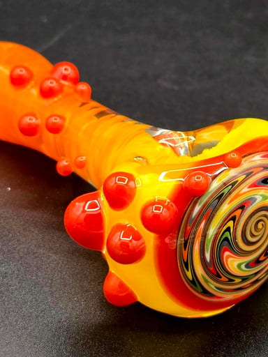 Preview pic of Orange X  Yellow Wig Wag Pipe