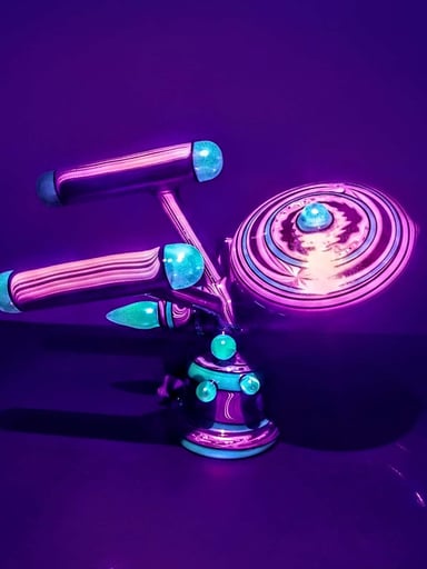 Preview pic of 🚀 7-DAY AUCTION: Virgin Custom U.S.S. Enterprise Starship Rig (OG Northstar Illuminati)