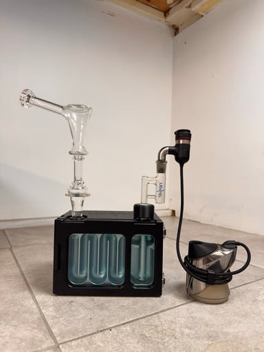 Preview pic of ERY GLASS EXTRA TALL KICKBACK FOR LIDAVEL BOX - CLEAR