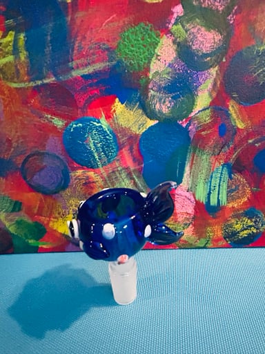 Preview pic of Blue Fish Bowl for water pipe