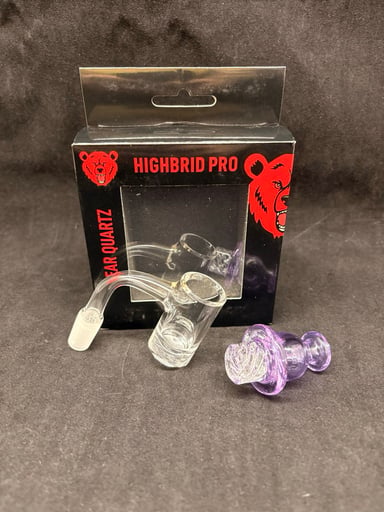 Preview pic of 25MM BQ HIGHBRID PRO BANGER + VORTEX SPINNER CAP