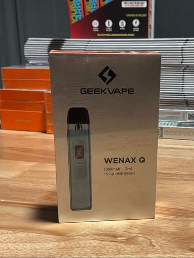Preview pic of GEEK VAPE WENAX Q 25W POD KIT (Turquoise Green)
