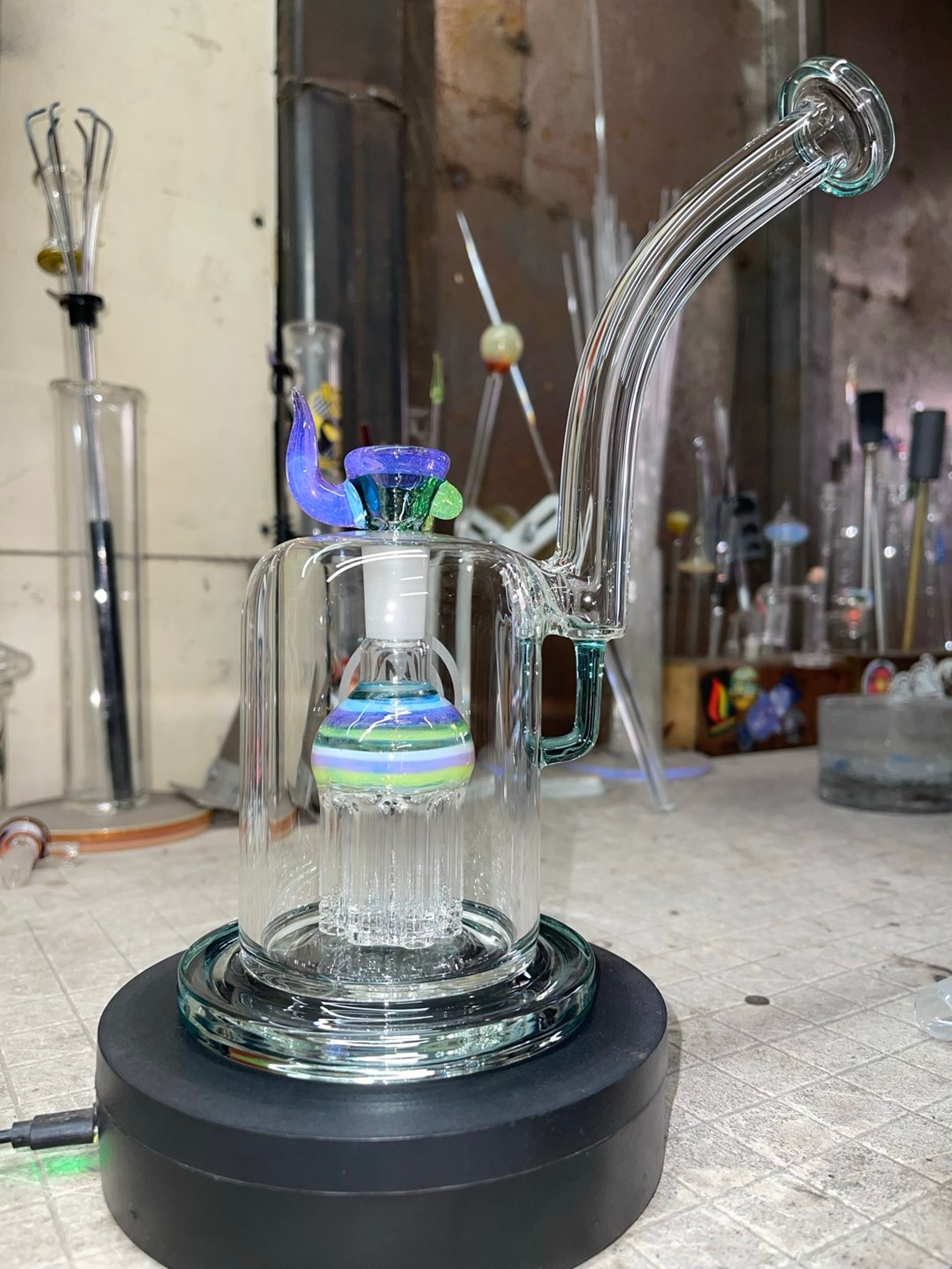 8 arm perc, 14 mm 2 holes slide image 0