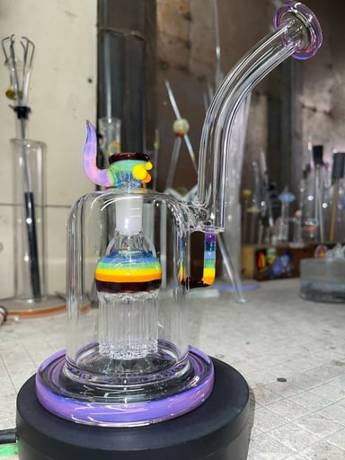 Preview pic of 8 arm perc, 14mm 2 holes slide
