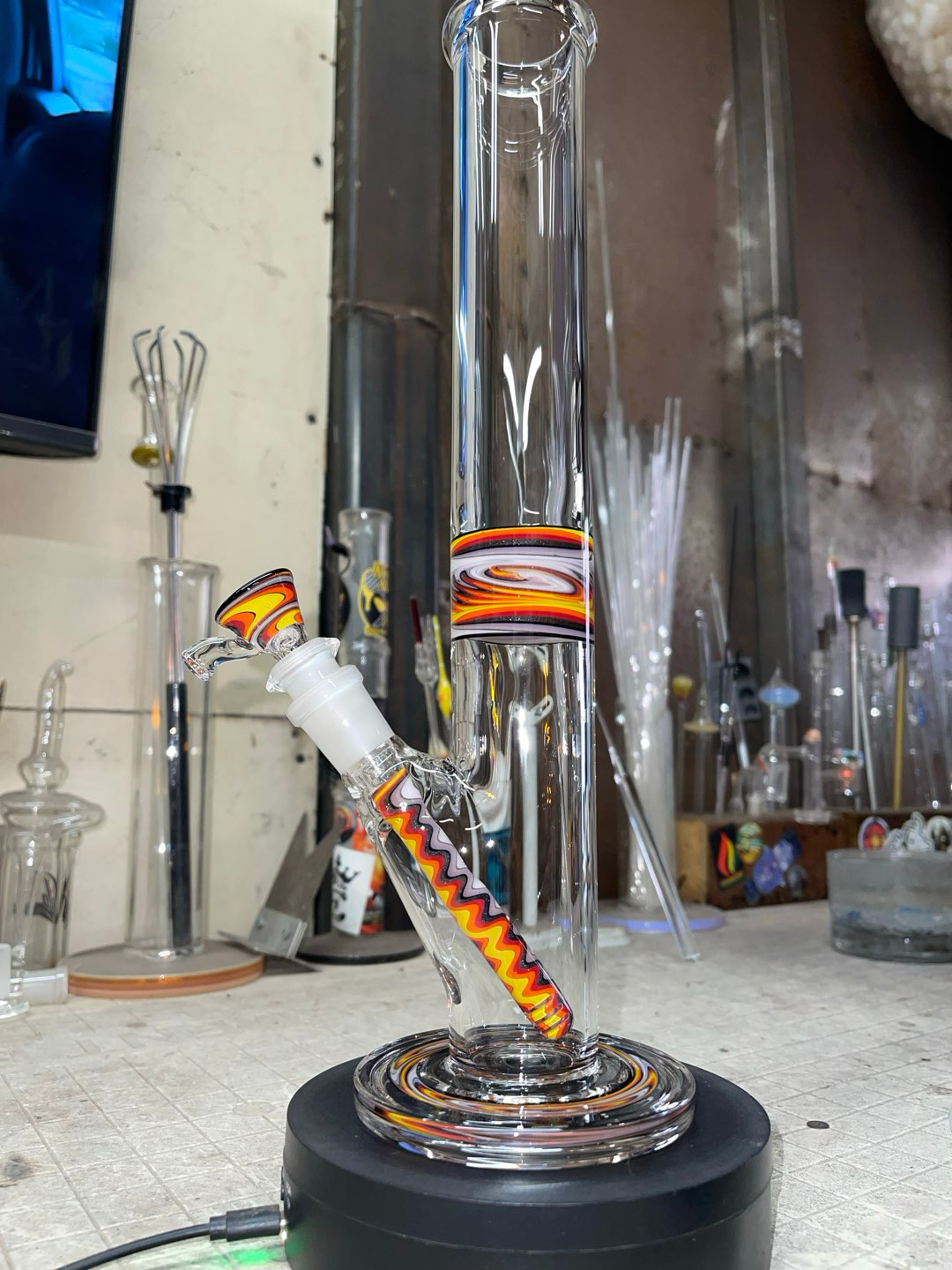 Preview pic of 13.75” tall 14mm 2 holes slide,