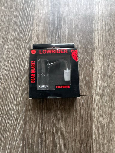 Preview pic of New BearQuartz Lowrider Highbrid Terp Slurper 14 mm AUTO spinner male 90°